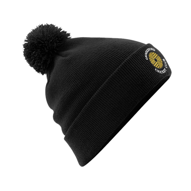 GRINDLEFORD CC Original Pom Pom Beanie : Black