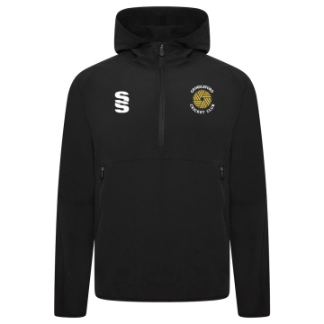 GRINDLEFORD CC Dual Elite 1/4 Zip Hoody / Rain Jacket : Black